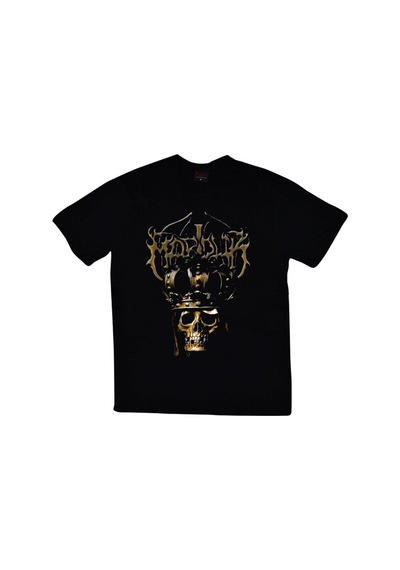 Stoned&Fame Marduk Baskılı T-shirt SIYAH