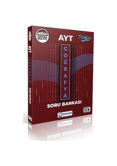 AYT Coğrafya Soru Bankası -  Oksijen Yayınları