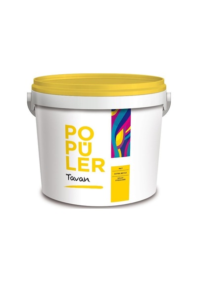 POLİSAN POPÜLER TAVAN BOYASI BEYAZ 3,5 KG