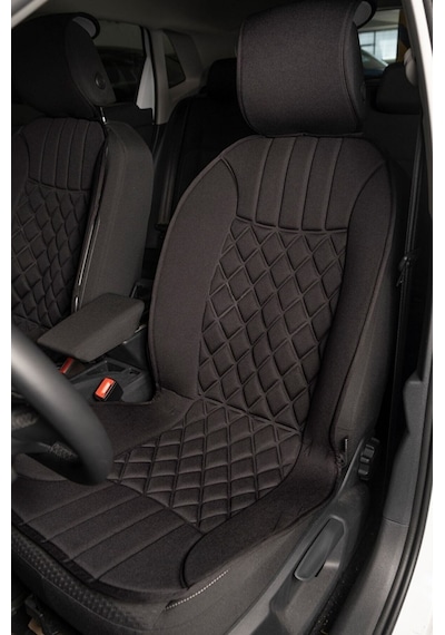 Renault Espace Uyumlu Oto Koltuk Minderi Elegance Model Ön 2'li Set Siyah Fs