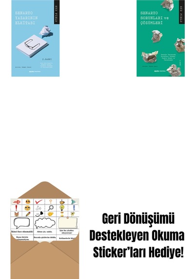 Senaryo Yazarının El Kitabı + Senaryo Sorunları Ve Çözümleri + Okuma Sticker'ları