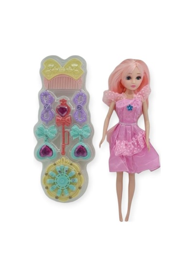 Prenses Bebek Makyaj Seti - Pembe