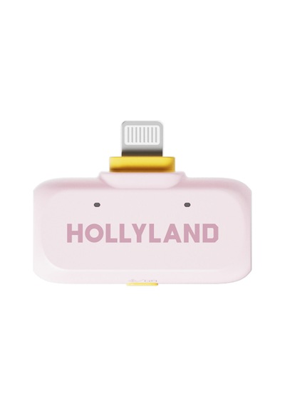 Hollyland Lark A1 Combo 2 Kişilik Kablosuz Mikrofon Sistemi - Pink