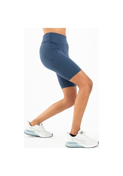 Maraton Active Slimfit Kadın Şort Fitness Navy Şort 22267-navy