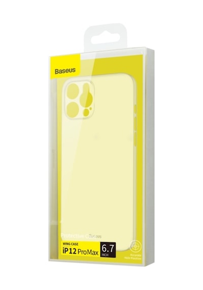 Baseus Wing Series Apple Uyumlu iPhone 12 Pro Max 6.7Inch Ultra Ince Pp Kilif 510083787
