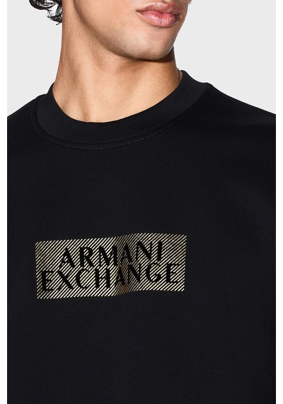 Armani Exchange Erkek Sweat Xm001892 Af10818 Mc237 Siyah-gold Siyah-gold