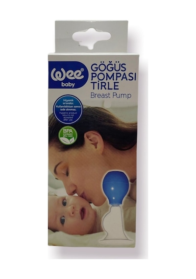 Wee Baby Tirle Manuel Göğüs Pompası - Mavi