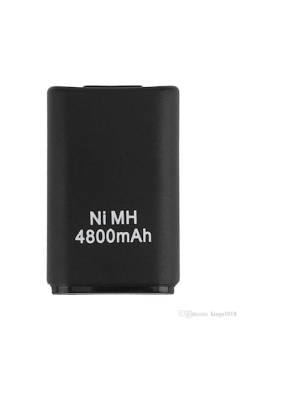 Xbox 360 Kontroller Için 4800 Mah Şarjlı Nı-mh Pil Ve Kablo Seti