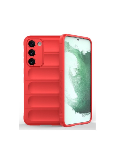Samsung Galaxy  Uyumlu,  S23 Plus Kılıf Optimum Silikon - Kırmızı