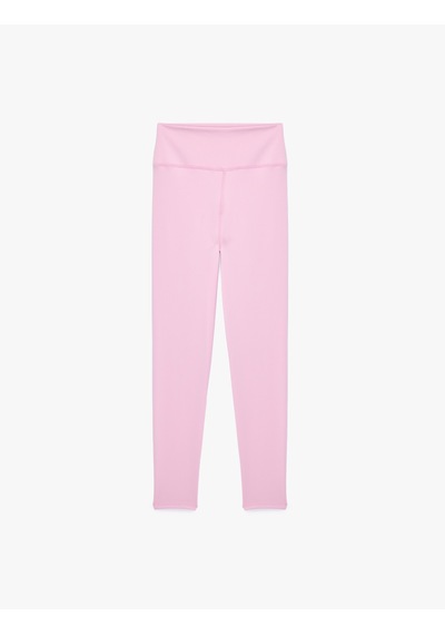 Koton Yüksek Bel Slim Fit Spor Tayt Pembe 6sak40301nk Gül
