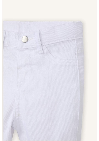 Defacto Düz Paça Pantolon Erkek Bebek B6744a526spwt34 Beyaz-wt34