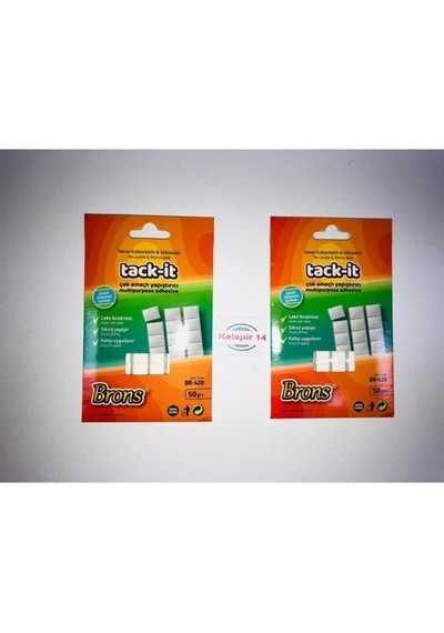 Brons Çok Amaçlı Yapıştırıcı Tack-ıt 2 Paket 50 Gr.