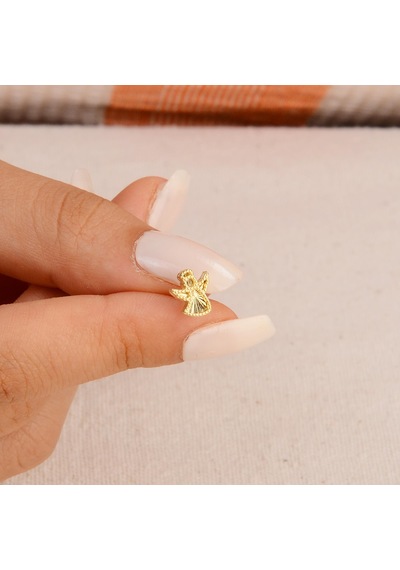 Goldkupe 14 Ayar Altın Melek Küpe 1,54 Gr-4413