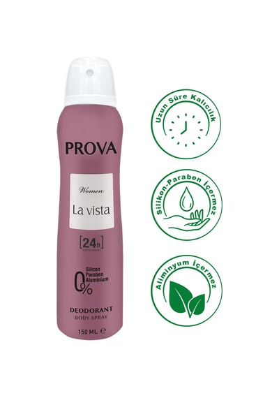 Prova La Vista Kadın Deodorant 3 x 150 ML