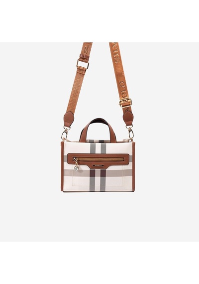Kadın Silver & Polo Sp1271-mk48 Sılver Polo El Çantası Krem-taba Krem  -  Taba