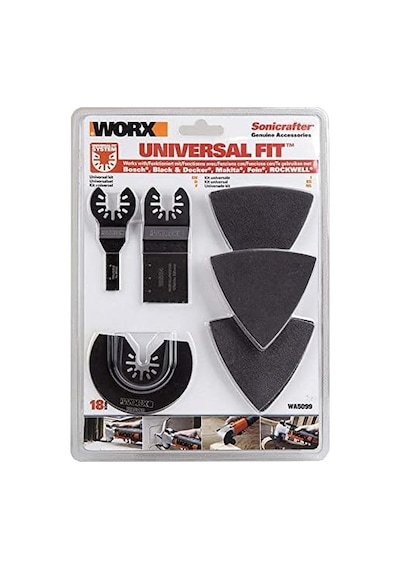 Wa5099 18 Parça Universal Metal, Ahşap Kesme Ve Zımpara Kâğıdı Aksesuar Seti