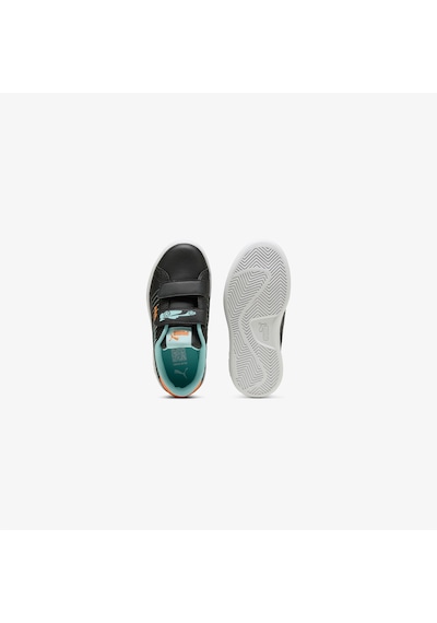 Puma Smash 3.0 Poised 2 Race Çocuk Siyah Spor Ayakkabı 026 400657 Siyah