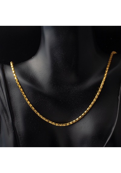 14 Ayar Altın Zincir Gerdanlık - 60 cm ZNLBS14K8998
