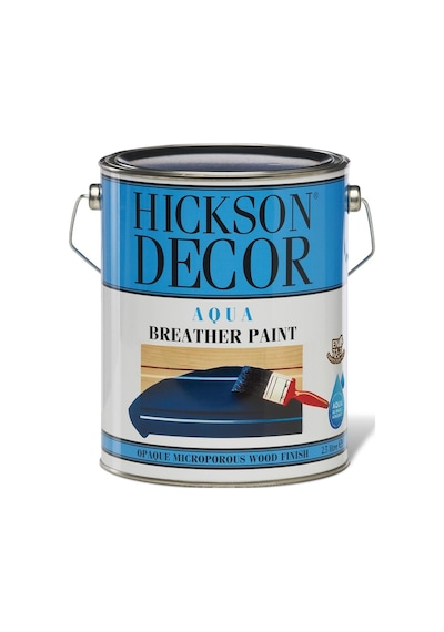 Hickson Decor Aqua Breather Paint Örtücü Dış Cephe Beyaz Boya Parlak 1 LT
