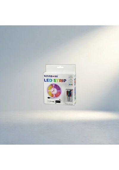Uzaktan Kumandalı Rgb Şerit Led Işık 5 Metre Dekoratif Aydınlatma Standart