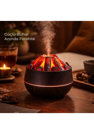 Venandin Nvr-351/sx-e35 Hava Nemlendirici Aroma Difüzörü Led Işıklı 300ml Buhar Makinesi Koku Yayıcı
