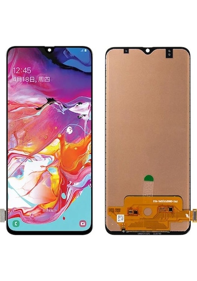 Samsung Galaxy A70 A705f İle Uyumlu Lcd Ekran Dokunmatik Dar Ekran
