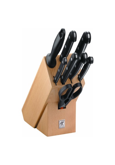 Zwilling 316650000 Twin Gourmet 9 Parça Blok Bıçak Seti Siyah