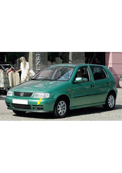 Vw Polo Hb 1994-99 Ön Tampon Sol Sis Farı Üstü Çıtası 6n0853665a