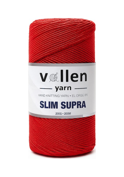 Slim Supra Makrome İp Mumlu Pase İp 200gr 200mt 5 Li Paket Çanta İpi