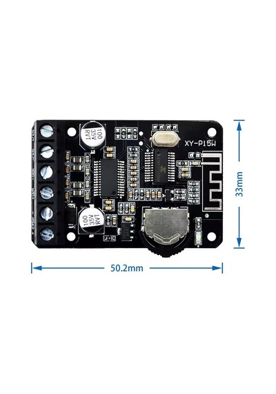 Xtechnx Xtechn025381 Powermaster Xy-p15w Bluetooth Amfi Modülü Amplifikatör Devresi Kod:25381