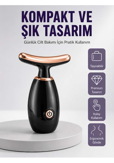 Serum Emilimini Artıran Yüz Cihazı Yeni Nesil Çokrenkli