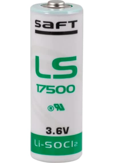Saft LS17500 3.6 V A Size Li-SOCI2 Lityum Pil