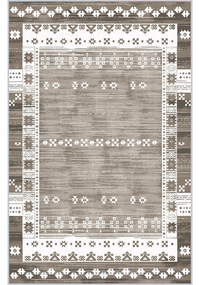 Rovigo Home Dijital Baskı Yıkanabilir Kaymaz Taban Salon Halısı RVG0165-SM23 Çok Renkli