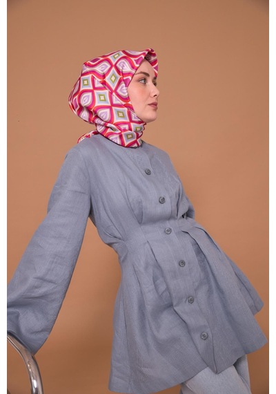 Silk Home Twill İpek Eşarp 11470-08 Pembe, Bebe Mavi, Yeşil, Lila, Beyaz