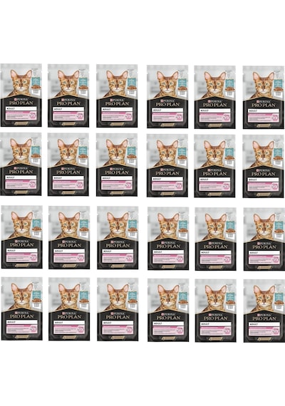 Purina Pro Plan Pouch Delicate Okyanus Balıklı Yetişkin Kedi Maması 24 x 85 G