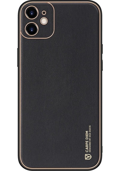 Dux Ducis Apple Uyumlu iPhone 12 6.1 Kilif Yolo Series Premium Arka Koruma Ki 131537798 - Renk / Siyah