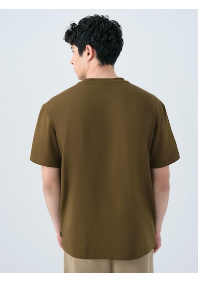 Loft Lf2038996 Erkek Kısa Kollu T-shirt Khakı