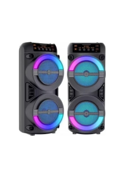 Rgb - 379 - Işıklı Bluetooth Hoparlör Kablosuz Tnabilir - Csmo-tex - Stereo Speaker