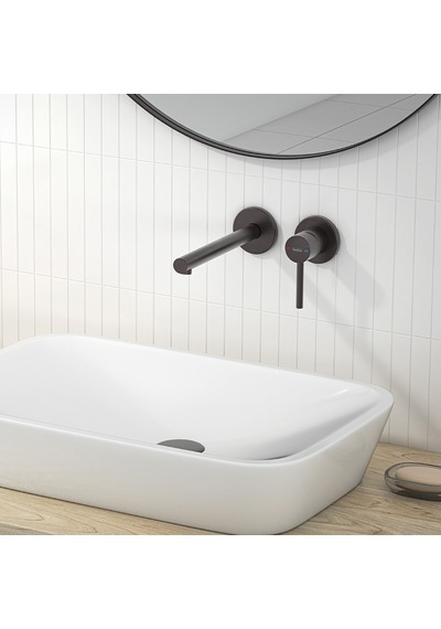 Henza Ank. Lavabo Bataryası-siyah-pirinç Gövde