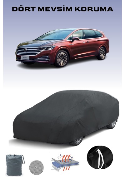Siyah Volkswagen Viloran Araba Brandası, Oto Örtüsü, Araba Çadırı Siyah