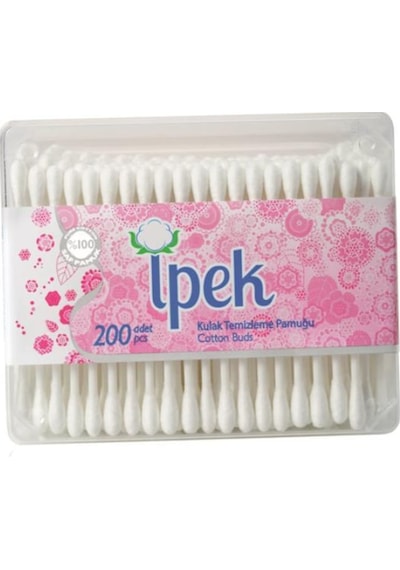 İpek Kulak Temizleme Pamuğu 200'lü