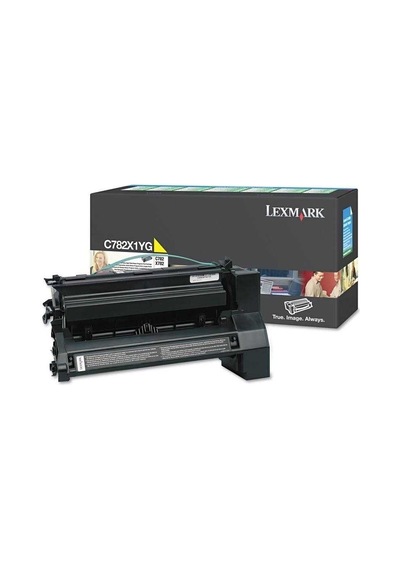 Tonersepeti Lexmark C782-c782x1yg Sarı Toner 15k.