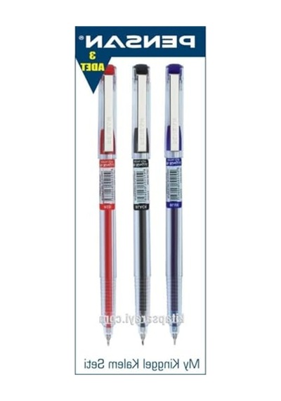 3 Adet 0.5 Mm Jel Kalem Seti, Yüksek Kalite Yazım Deneyimi Sunar 165-Koyu Yeşil