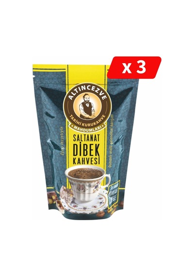 Altıncezve Saltanat Dibek Kahvesi 3 x 200 G