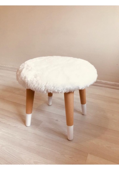 Webpanya Çocuk Odası Beyaz Peluş Çocuk Taburesi Çocuk Çalışma Masası Taburesi Sandalyesi Beyaz Webpanya Çocuk Odası Beyaz Peluş Çocuk Taburesi Çocuk Çalışma Masası Taburesi Sandalyesi Beyaz