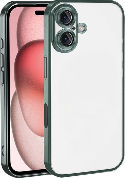 Apple, Uyumlu iPhone 17 Kamera Korumalı Lensli Silikon Yeşil