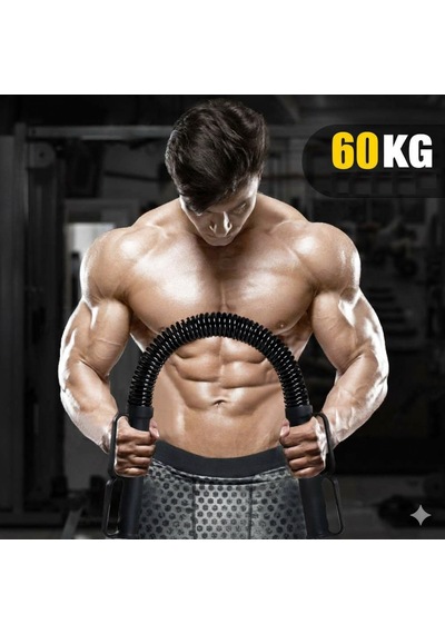 60 Kg Twister Bar - Göğüs Yayı Kol Geliştirici Bükbük Upper Body Chest Expander