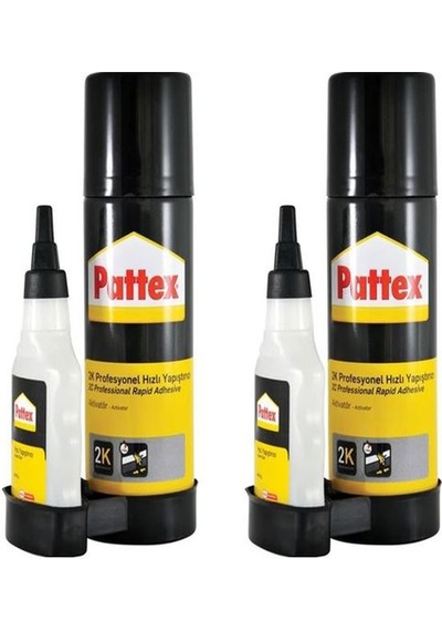 Pattex 2 K Hızlı Yap. 200+35ml 2 Adet