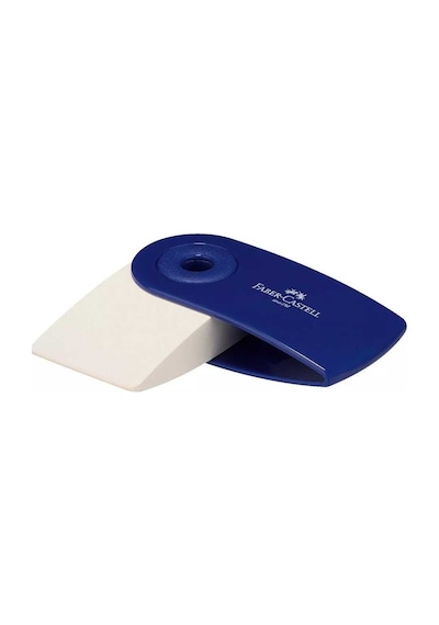 Faber Castell Sleeve 182401 Mavi Beyaz Silgi
