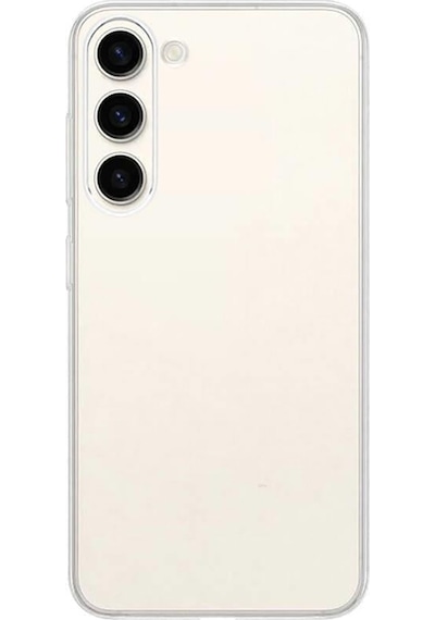 Samsung Galaxy S24 Plus Uyumlu Şeffaf Silikon Kılıf Şeffaf